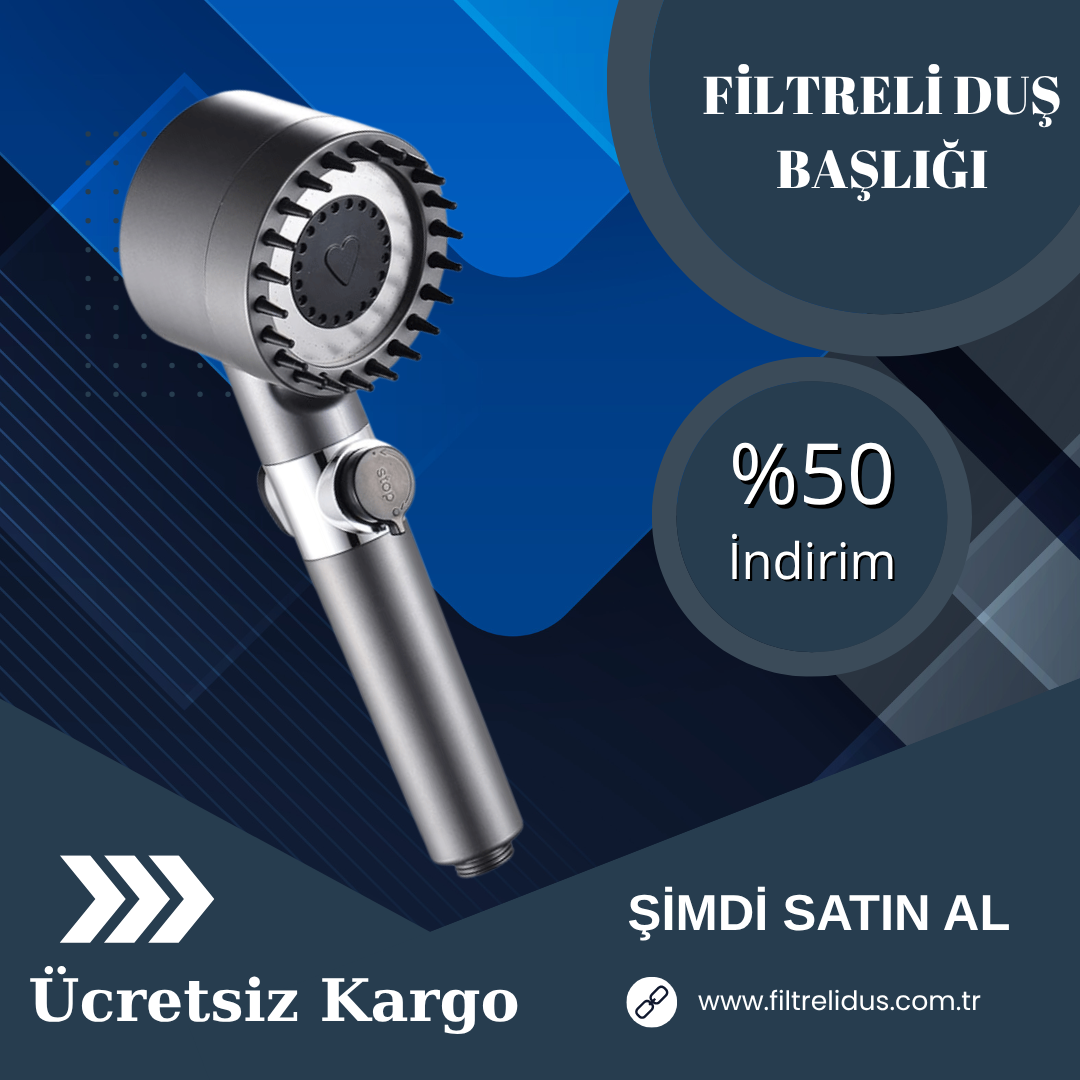 Filtreli Duş Başlığı