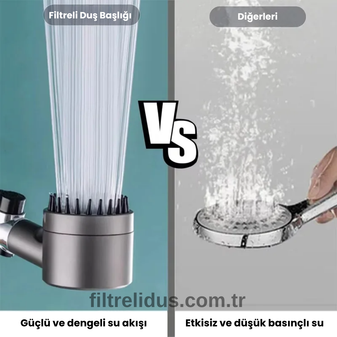 Filtreli Duş Başlığı